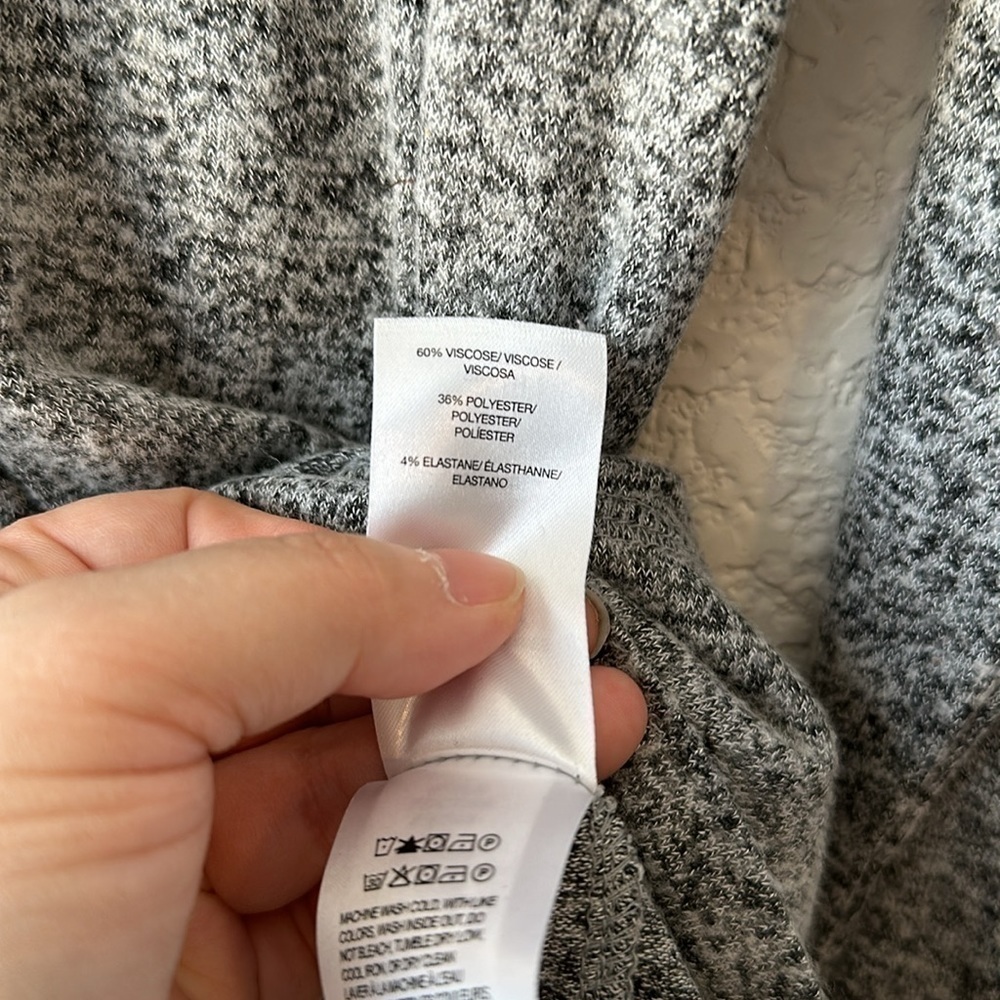 LUCKY BRAND Gray Swing top Size XS - Picture 4 of 6
